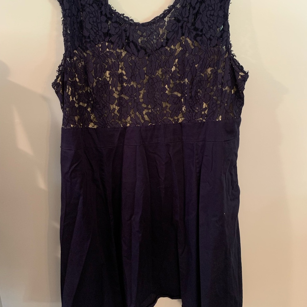 Pennington’s lace dress